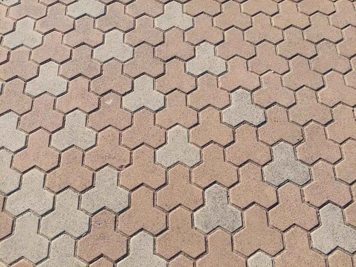 Model Paving Block Segitiga